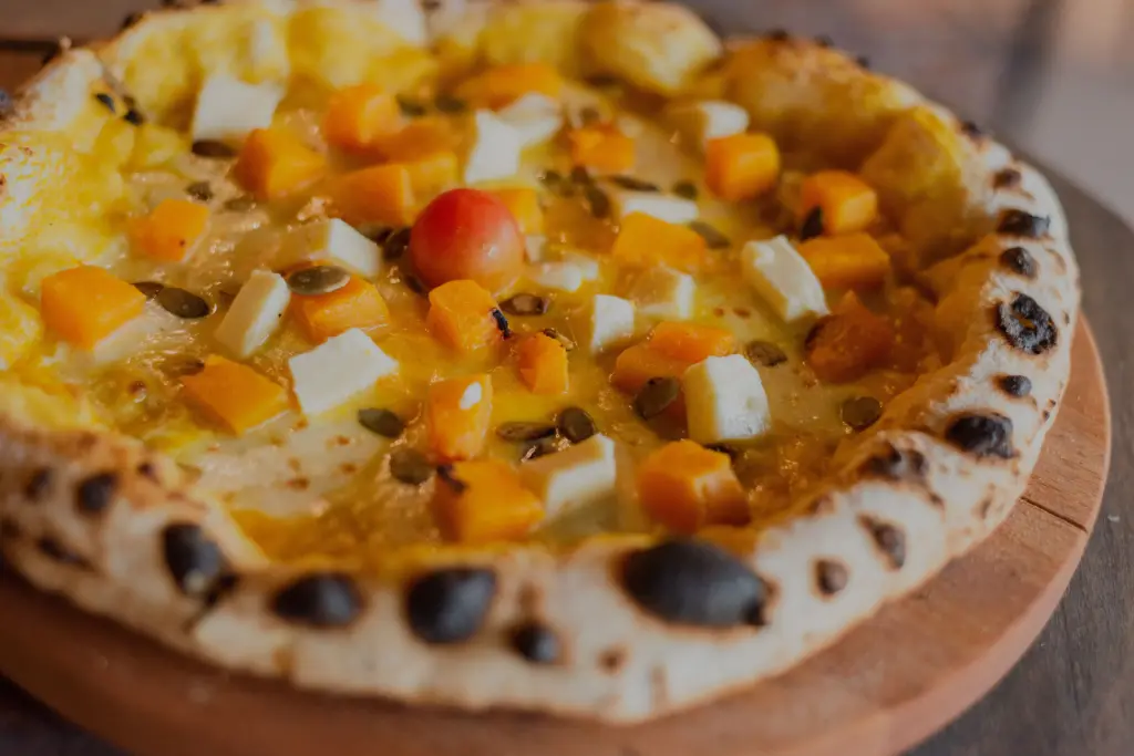 Roasted Pumpkin and Feta Pizza